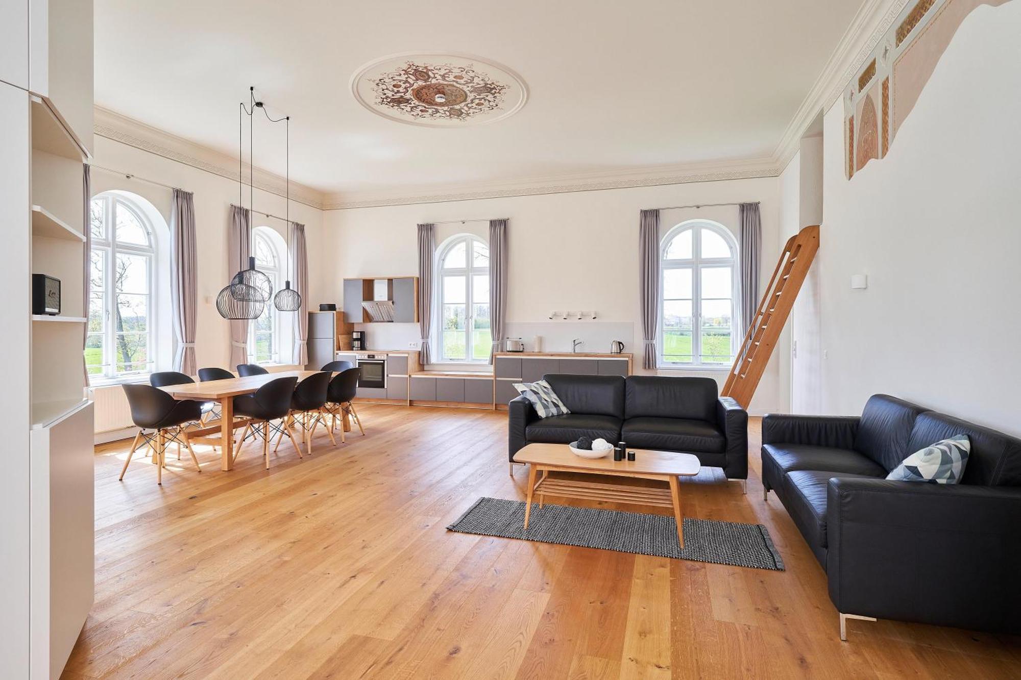 Ferienwohnungen Herrenhaus Gut Oestergaard Steinberg  Eksteriør billede