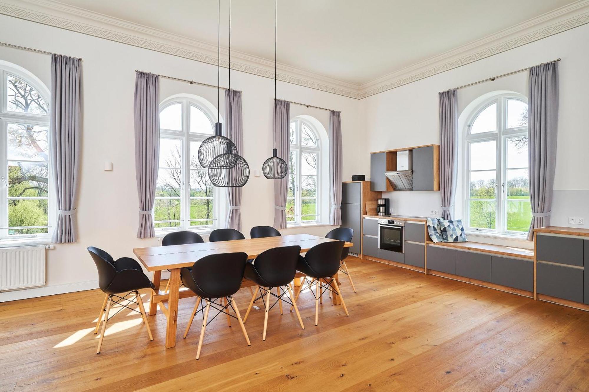 Ferienwohnungen Herrenhaus Gut Oestergaard Steinberg  Eksteriør billede